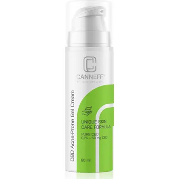 Pleťový krém CANNEFF® CBD gel-krém pro aknózní pleť 50 ml