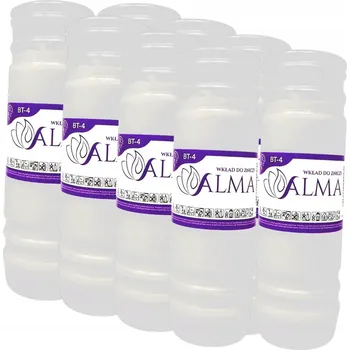 Svíčka Náplň do hřbitovné svíčky ALMA BT-4 ~96H 8ks