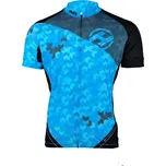 HAVEN Cyklistický dres s krátkým rukávem - SINGLETRAIL NEO - modrá M