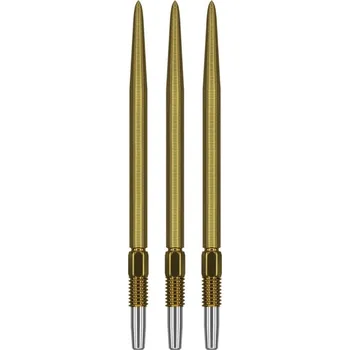 Příslušenství pro šipky Target - darts Kovové hroty - Swiss Points - Nano Grip - Gold - 40 mm