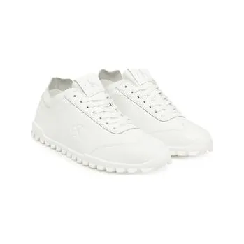 Dámské tenisky Sneakersy Calvin Klein Low Profile Runner Lth Mg YW0YW02049 Bílá 38