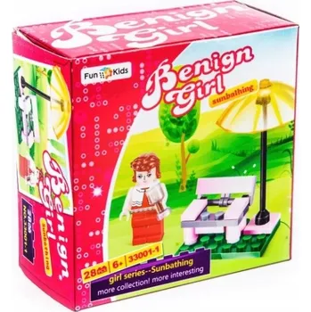 ostatní stavebnice Stavebnice Benign Girl Fun4Kids opalování se x268 dílů