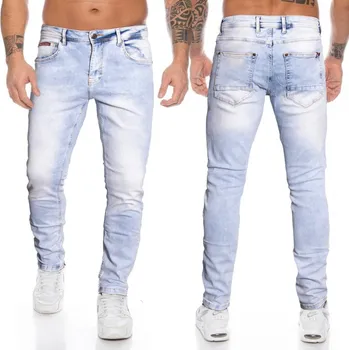 Pánské džíny Cipo Baxx Kalhoty Cipo Baxx Džíny Klasické Elegance pánské džíny zúžené velikost 33/32