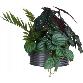 umělá květina Umělá rostlina v květináči, aranžmá 28 cm /