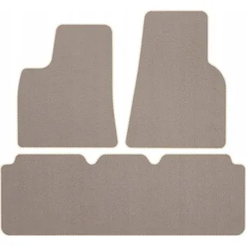 autokoberec Koberce Edecor velurové 3 ks