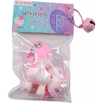 Hračka pro nejmenší HRAČKA MAČKACÍ HRAČKA ANTISTRESOVÝ JEDNOROŽEC UNICORN SENZORICKÝ SQUISHY