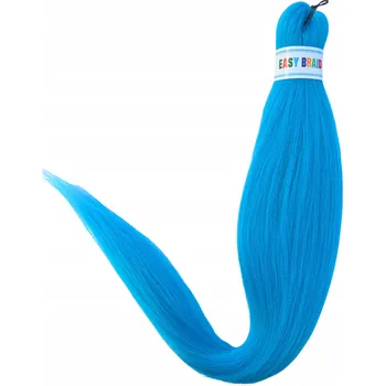 Barevné syntetické vlasy na zaplétání, dredy KANEKALON EASY BRAID II 3BLUE