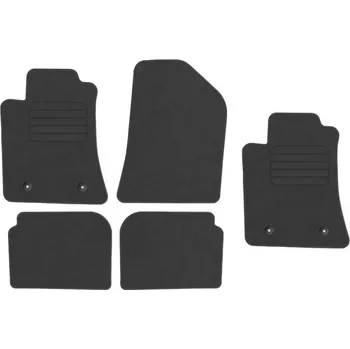 autokoberec Kobercové rohožky Edecor velurové 5 ks