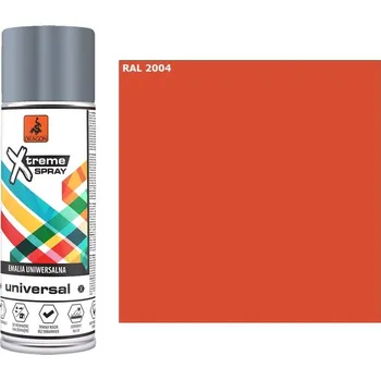 Barva ve spreji SMALT VE SPREJI DRAGON 400ML RAL 2004 ORANŽOVÁ