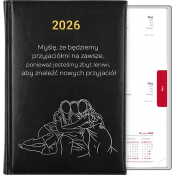 Kalendář Knižkový kalendář 2026 A5 žlutý