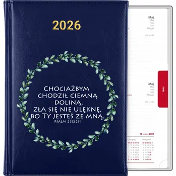 Kalendář Knižní kalendář 2026 A5 modrý