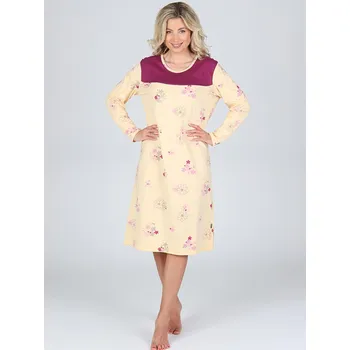 Dámské pyžamo EVONA a.s. Dámská noční košile P MALVINA 471 - P MALVINA 471 XXL