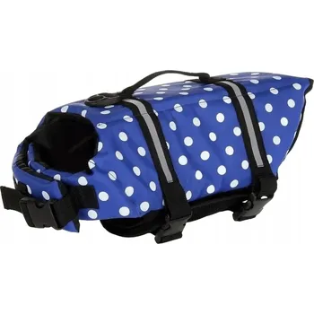 Obleček pro psa Plovací reflexní vesta pro psa DoT / Modrá, M