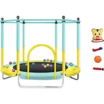 Dětská trampolína SEDCO KIDS NT - 152 cm s ochrannou sítí a vybavením Barva: Oranžová