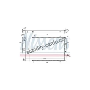 Chladič motoru Chladič motoru NISSENS 634811