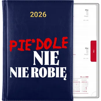 Kalendář Knižní kalendář 2026 A5 modrý