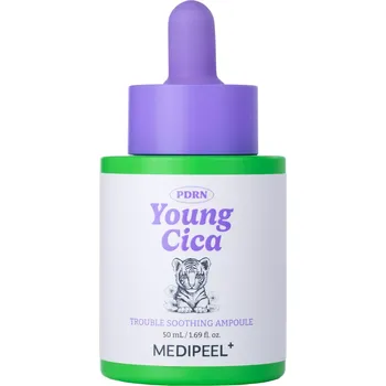 Pleťový krém Medi-Peel - Young Cica PDRN Trouble Soothing Ampoule - Zklidňující ampulka na obličej - 50 ml