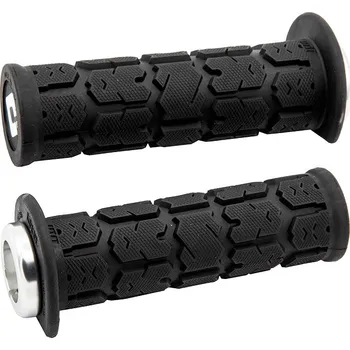 grip ODI GRIPS Rogue ATV Lock-on v2.1, 125 mm, Black/Silver clamps