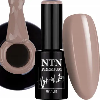 Lak na nehty Hybridní lak NTN 5g LED/UV Gel Polish Limited Edition Brown Hnědá Č.523