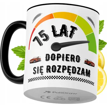 Hrnek Polidraw Hrnek Polidraw Narozeniny75 keramika 330 ml