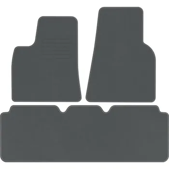 autokoberec Koberce Edecor velurové 3 ks