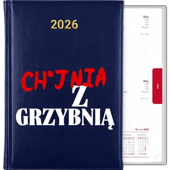 Kalendář Knižní kalendář 2026 A5 modrý