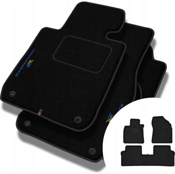 autokoberec Velurové autokoberce Motos 3 ks