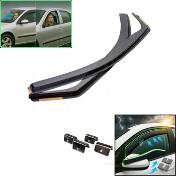 Plexi ofuk oken Deflektory oken Heko pro Honda HRV II 5D od roku 2015