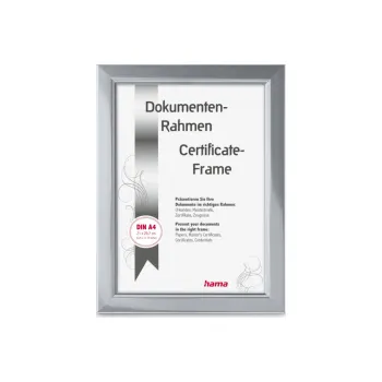 Rám na obraz Hama rámeček plastový CHILL, stříbrná, 21x29,7 (formát A4)
