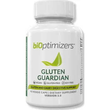 BiOptimizers Gluten Guardian – trávicí enzymy pro podporu trávení lepku a kaseinu (90 kapslí) Přírodní enzymatická podpora pro lehčí trávení a menší citlivost na lepek i mléčné bílkoviny.