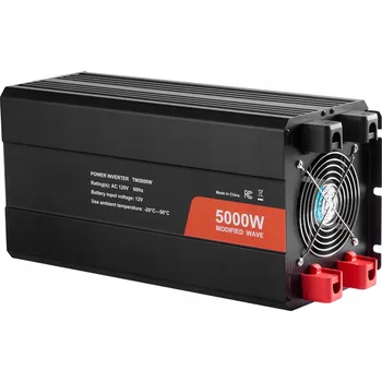 Měnič napětí SucceBuy Sinusový Měnič Napětí 8,6KG 5000W Více Zásuvek pro Větší Flexibilitu