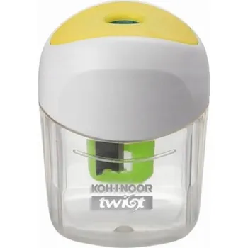 Ořezávátko Ořezávátko ruční Koh-I-Noor bílé, odstíny žluté a zlaté