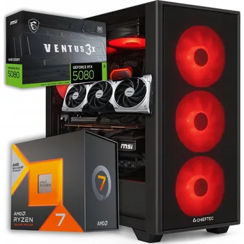Stolní počítač Počítač Ryzen 7 5GHz | RTX 5080 16GB | 32GB DDR5 1TB SSD