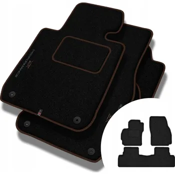 autokoberec Velurové autokoberce Motos 3 ks