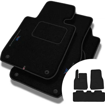 autokoberec Velurové autokoberce Motos 3 ks