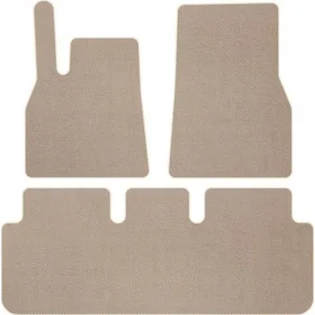 autokoberec Koberce Edecor velurové 3 ks