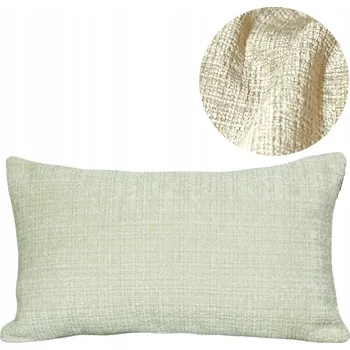 Polštář Dekorativní Polštář do obývacího pokoje Polštář FLUFFY 50x30cm měkký béžový