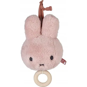 Little Dutch Hrací Skříňka Miffy Fluffy Pink Kontrastní Závěsná Hračka s Melodií