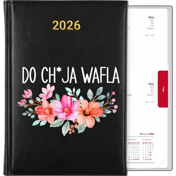 Kalendář Knižkový kalendář 2026 A5 černý