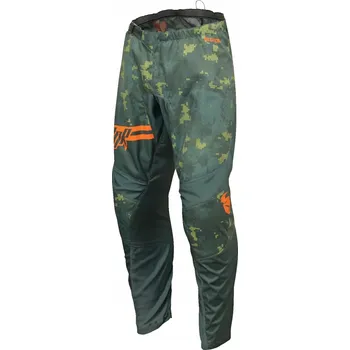 Moto kalhoty Kalhoty Thor Sector Digi green/camo 32