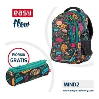 Set školních potřeb Plecak szkolny. młodzieżowy kolorowy Easy piórnik GRATIS