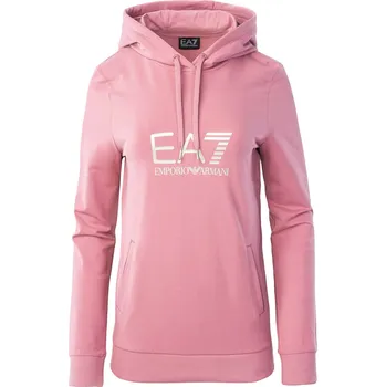 Dámská mikina Dámská Mikina EA7 TRAIN SHINY W HOODIE CN 8NTM36TJCQZ1413 – Růžová S