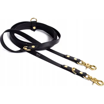 Vodítko pro psa Vodítko BURA BioThane - 3m/16mm ČERNÁ M-L voděodolné