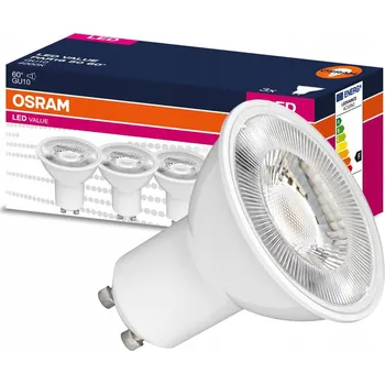 Žárovka LED žárovka PAR16 Reflektor GU10 4,5W = 50W 350lm 4000K Neutrální bílá 60° 3 ks