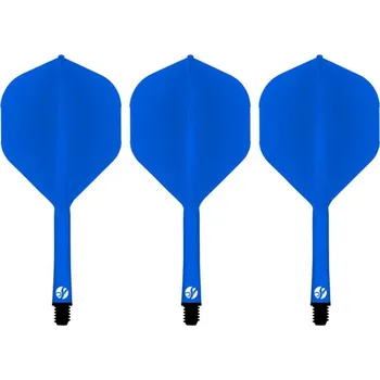 Příslušenství pro šipky Shot Letky Flight Deck - No2 - Medium - Blue SF5444