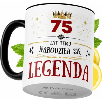 Hrnek Polidraw Hrnek Polidraw Narozeniny75 keramika 330 ml