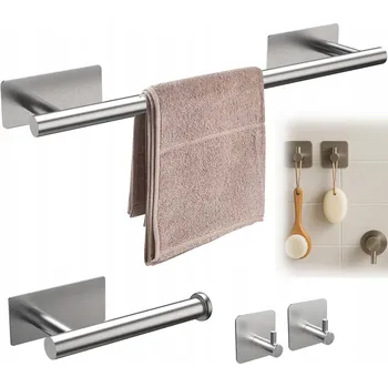 Věšák Bezinvazivní hrazda Bedee stříbrná