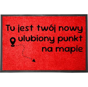 Hotová rohožka z plastu, PVC 60 x 40 cm