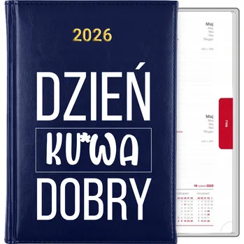 Kalendář Knižní kalendář 2026 A5 modrý