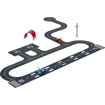 puzzle pro nejmenší GOKI Podlahové obrysové puzzle Letiště 26 dílků